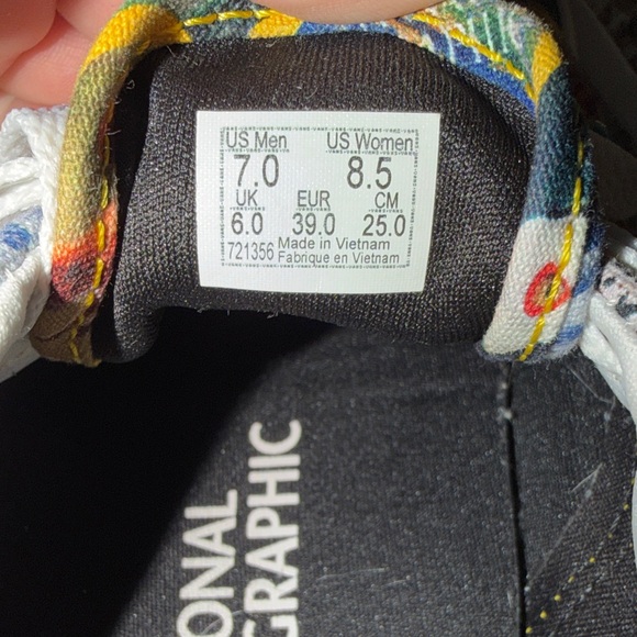 Vans Authentic National Geographic Shoes Mens 7 Women’s 8.5 Maximalist - Picture 6 of 8